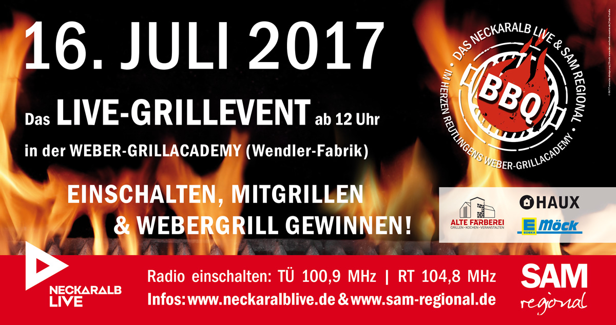 Das Neckaralb Live & SAM Regional BBQ-Event